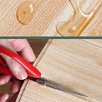 Pannello murale adesivo effetto legno con retro in schiuma