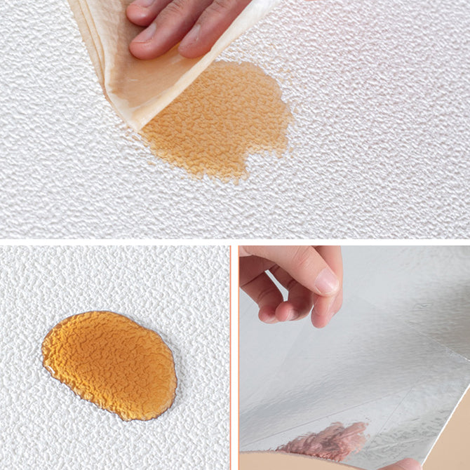 Pannello rivestimento murale imbottito effetto lino con texture