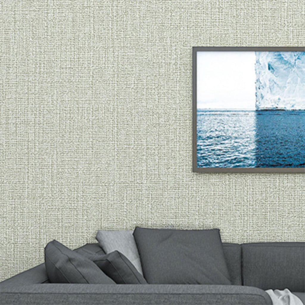 Pannello rivestimento murale imbottito effetto lino con texture