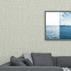 Pannello rivestimento murale imbottito effetto lino con texture