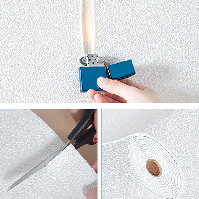 Pannello rivestimento murale imbottito effetto lino con texture