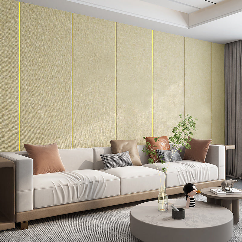 Pannello rivestimento murale imbottito impermeabile con texture moderna