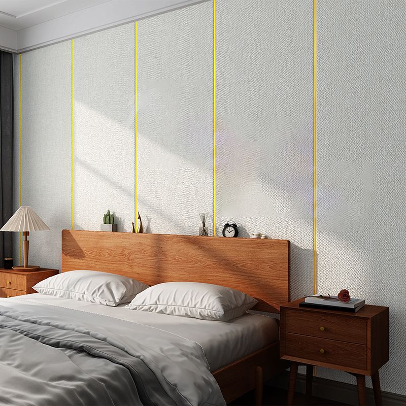 Pannello rivestimento murale imbottito impermeabile con texture moderna