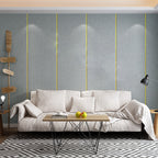 Pannello rivestimento murale imbottito impermeabile con texture moderna