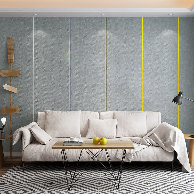 Pannello rivestimento murale imbottito impermeabile con texture moderna
