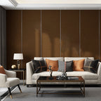 Pannello rivestimento murale imbottito impermeabile con texture moderna
