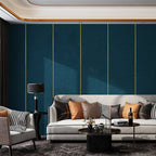 Pannello rivestimento murale imbottito impermeabile con texture moderna
