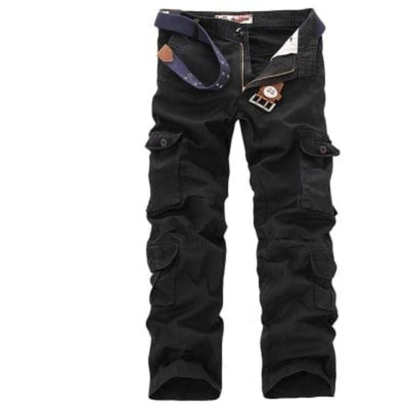 Pantaloni cargo da uomo outdoor con tasche multiple – costruzione robusta