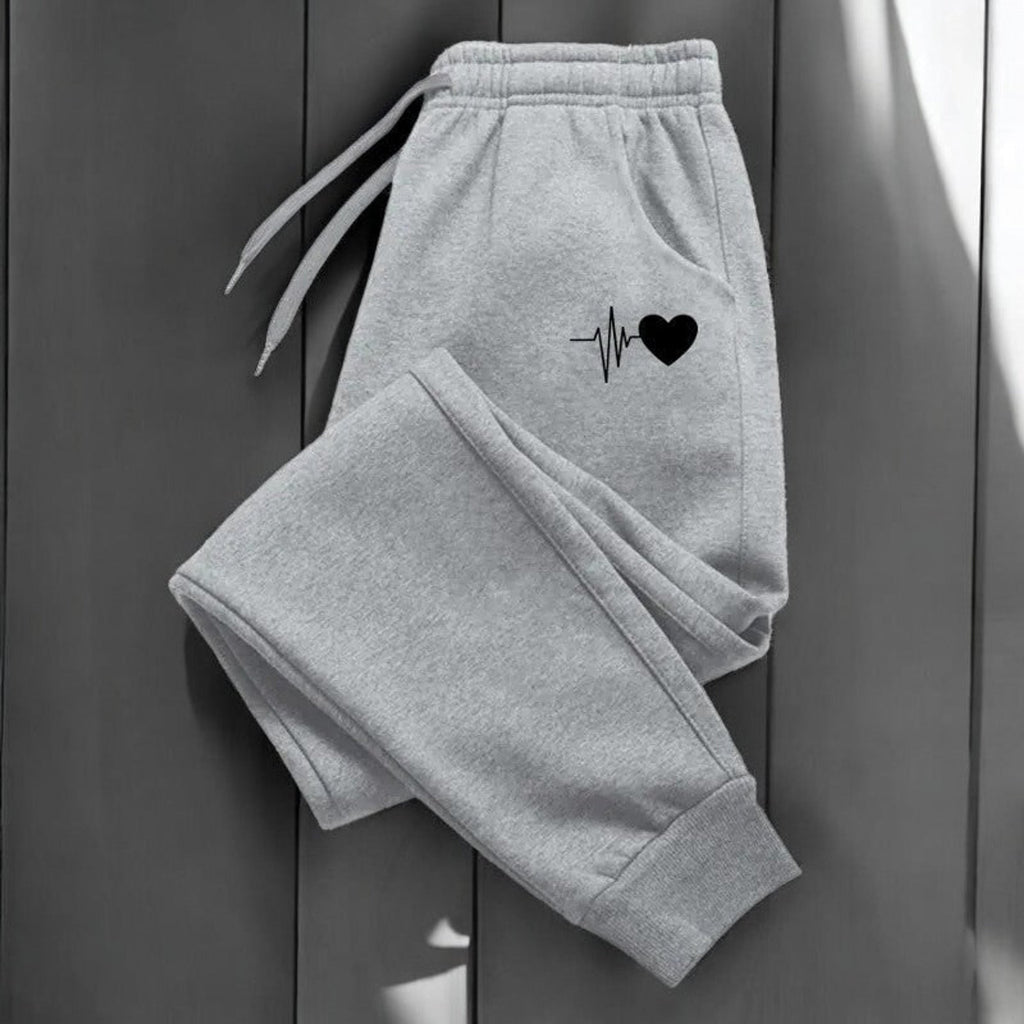 Pantaloni fitness da donna con coulisse regolabile e tasche laterali