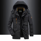 Parka imbottito casual — Giacca invernale calda e isolante