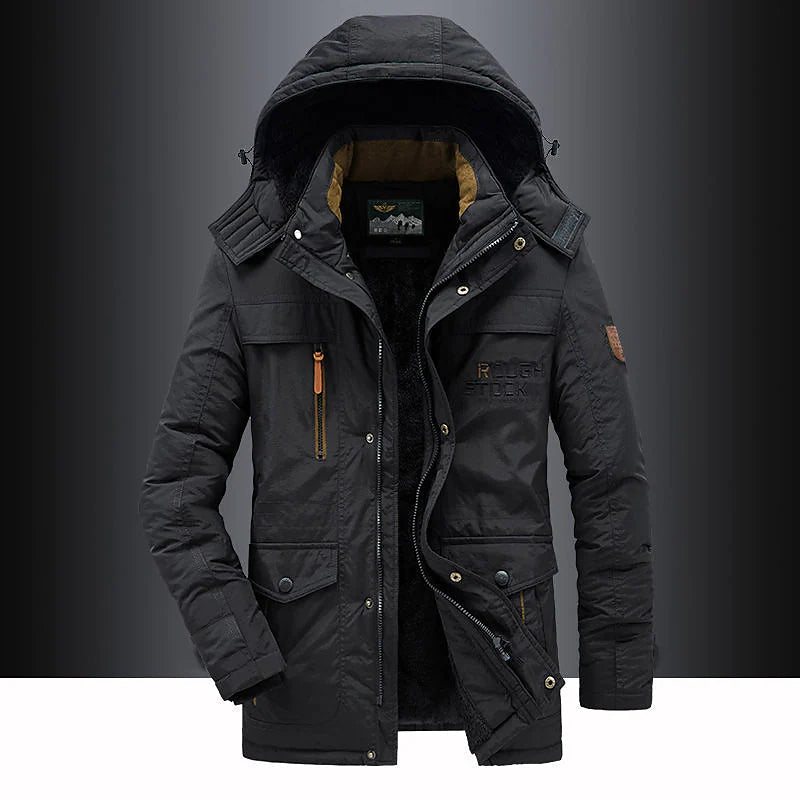 Parka imbottito casual — Giacca invernale calda e isolante