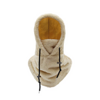 Passamontagna con cappuccio sherpa