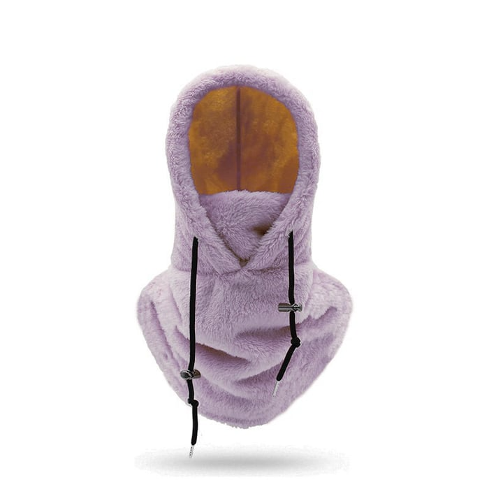 Passamontagna con cappuccio sherpa