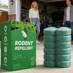 Pastiglie repellenti per roditori all'essenza naturale di menta – Confezione da 12