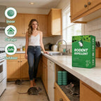 Pastiglie repellenti per roditori all'essenza naturale di menta – Confezione da 12