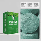 Pastiglie repellenti per roditori all'essenza naturale di menta – Confezione da 12