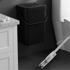 Pattumiera mini Binova con coperchio – appendibile e da parete per cucina, bagno e ufficio