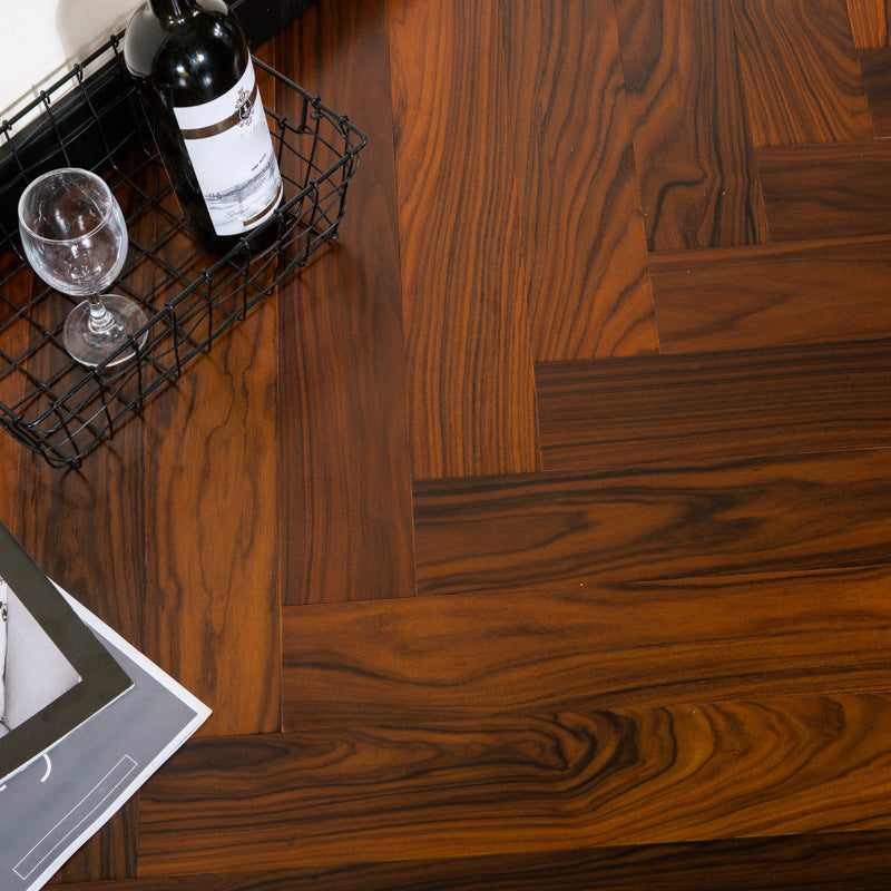 Pavimento laminato effetto legno retrò resistente allo sbiadimento con sistema a clic
