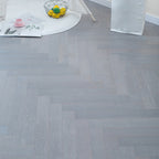 Pavimento laminato effetto legno retrò resistente allo sbiadimento con sistema a clic