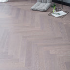 Pavimento laminato effetto legno retrò resistente allo sbiadimento con sistema a clic