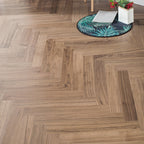Pavimento laminato effetto legno retrò resistente allo sbiadimento con sistema a clic
