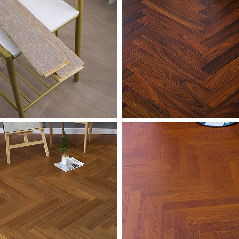 Pavimento laminato effetto legno retrò resistente allo sbiadimento con sistema a clic