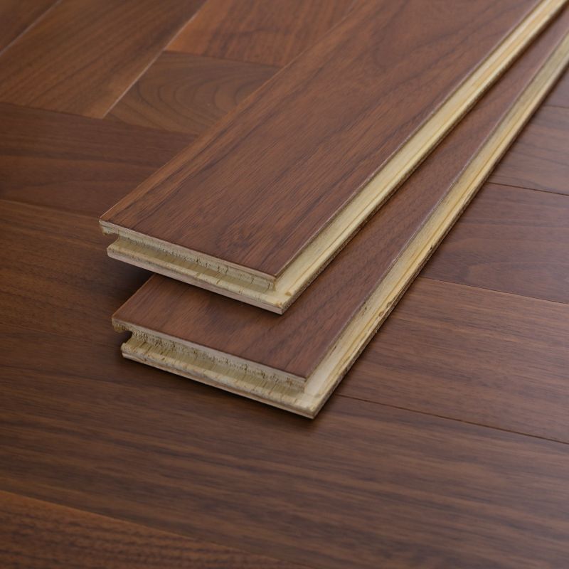 Pavimento laminato effetto legno retrò resistente allo sbiadimento con sistema a clic