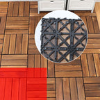 Pavimento laminato effetto pino scuro resistente alla muffa