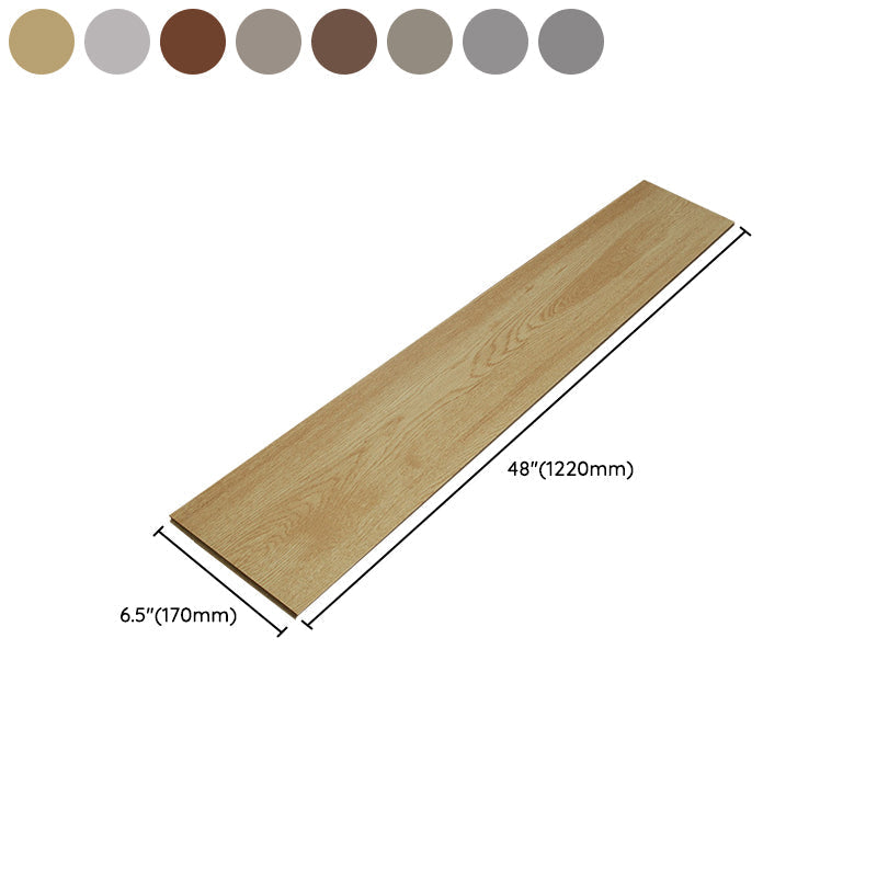 Pavimento laminato impermeabile effetto legno con incastro a clic