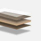 Pavimento laminato impermeabile effetto legno con incastro a clic