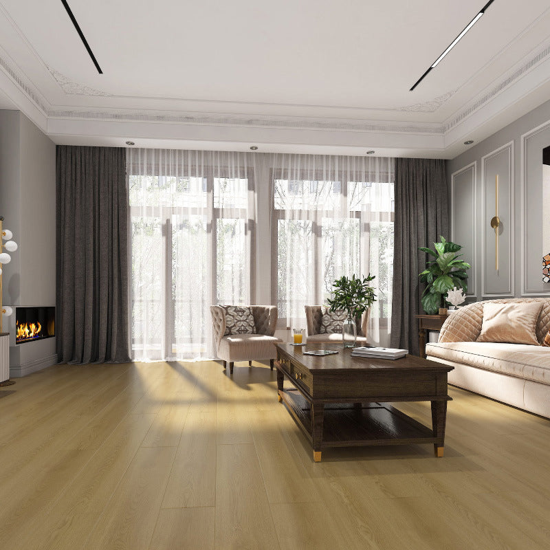 Pavimento laminato impermeabile effetto legno con incastro a clic