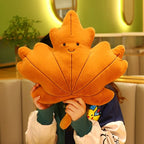 Peluche foglie autunnali kawaii