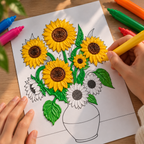 Penne 3D a rilievo – 6 colori vivaci