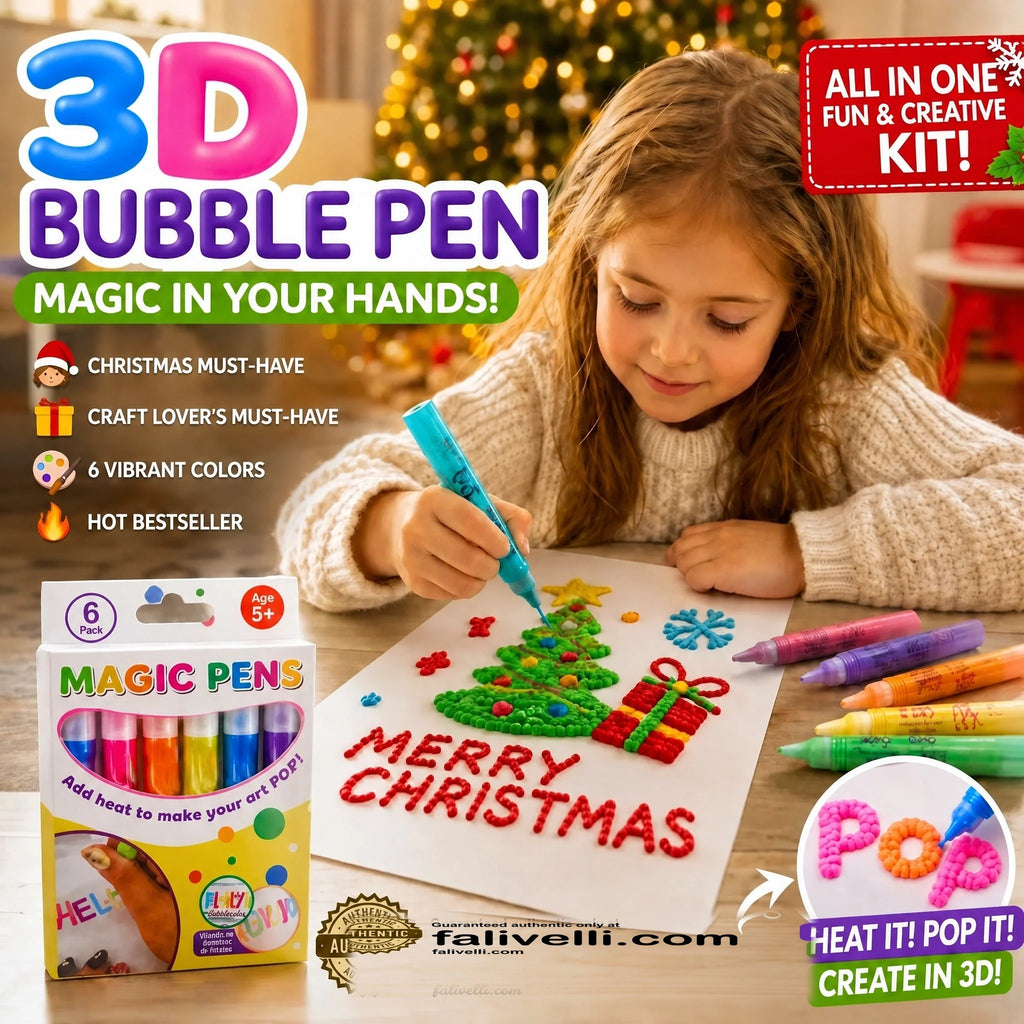 Penne Magiche 3D – Disegna e crea arte gonfiabile con un solo tratto