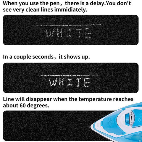 Penne termocancellabili per tessuto (16 pz)