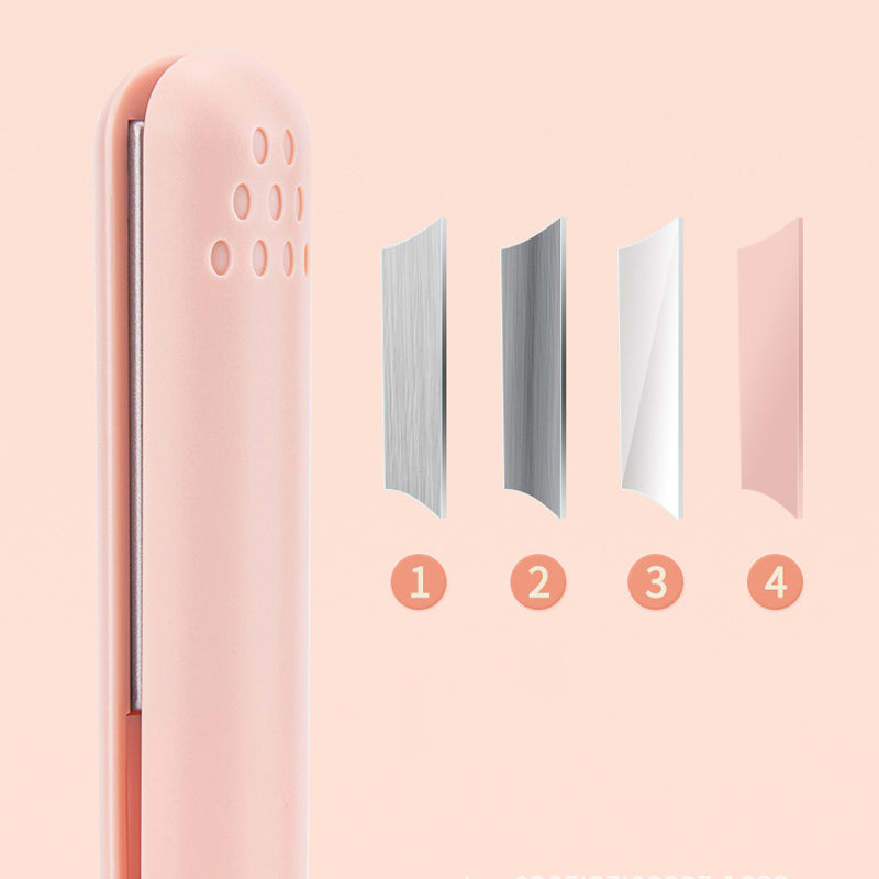 Piastra 2 in 1 per capelli lisci e ricci