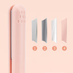 Piastra 2 in 1 per capelli lisci e ricci
