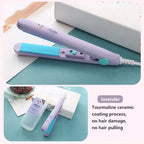 Piastra mini 2 in 1 per capelli