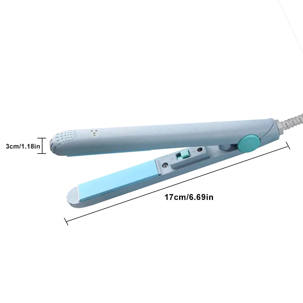 Piastra mini 2 in 1 per capelli