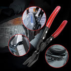 Pinza per rimozione clip e rivetti auto