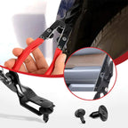 Pinza per rimozione clip e rivetti auto