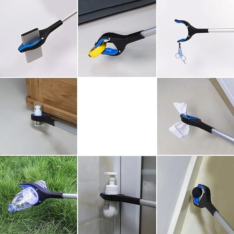 Pinza pieghevole con clip rotante a 360°