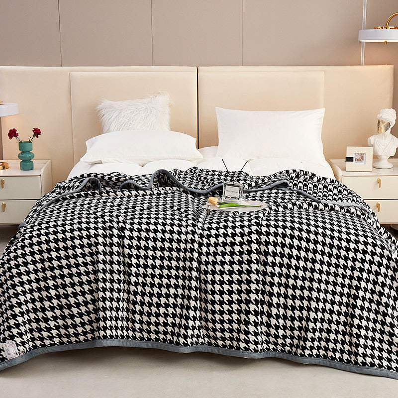 Piumone donna in cotone con fantasia floreale