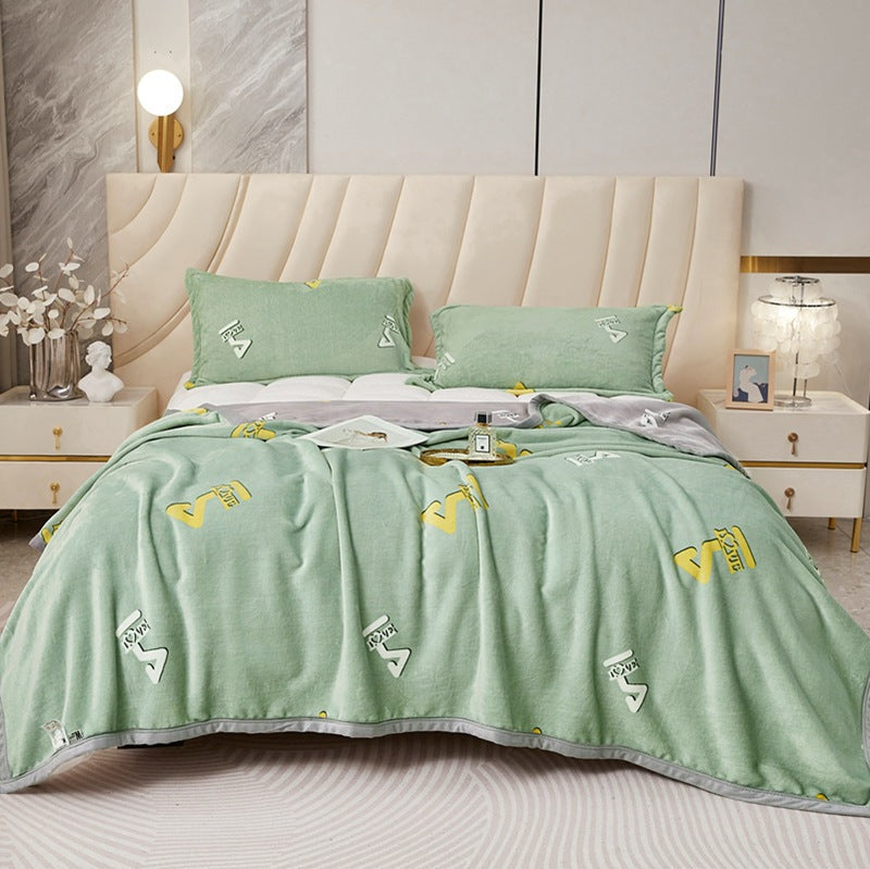 Piumone donna in cotone con fantasia floreale