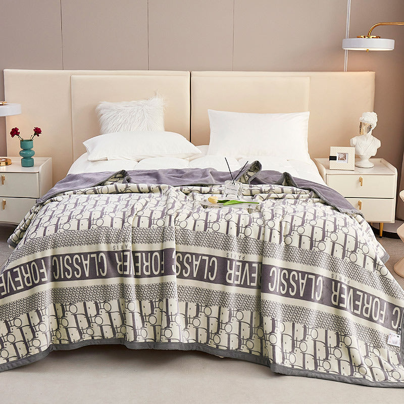 Piumone donna in cotone con fantasia floreale
