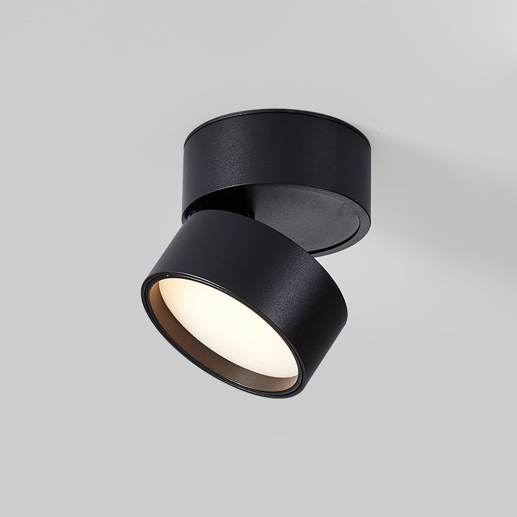Plafoniera LED Favilla con meccanismo orientabile