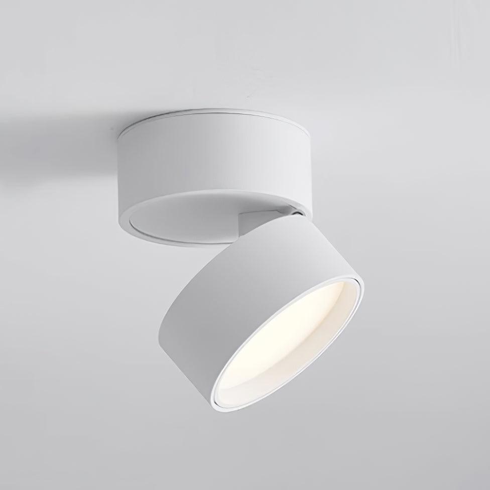 Plafoniera LED Favilla con meccanismo orientabile