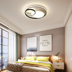 Plafoniera LED moderna con anelli dimmerabile