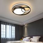 Plafoniera LED moderna con anelli dimmerabile