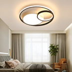 Plafoniera LED moderna con anelli dimmerabile